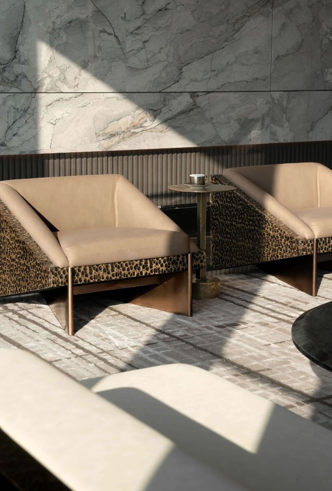 Light luxury style collocation