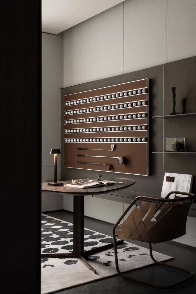 Light luxury style collocation