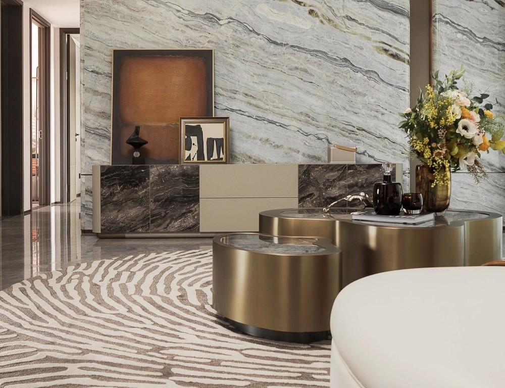 Light luxury style collocation