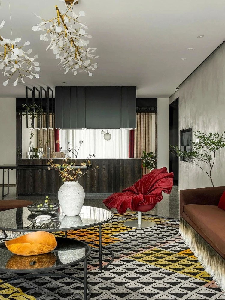 Light luxury style collocation