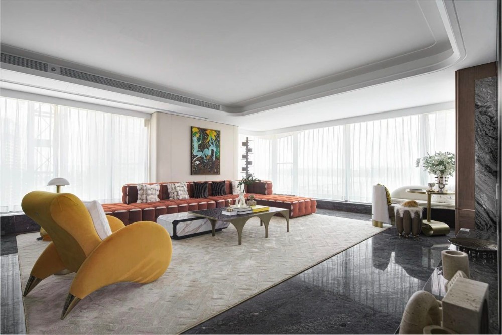 Light luxury style collocation