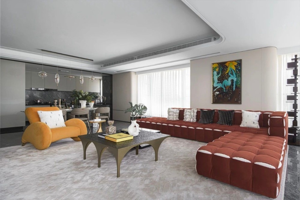 Light luxury style collocation