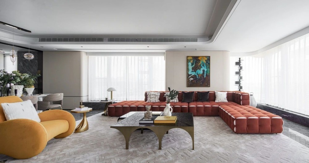 Light luxury style collocation