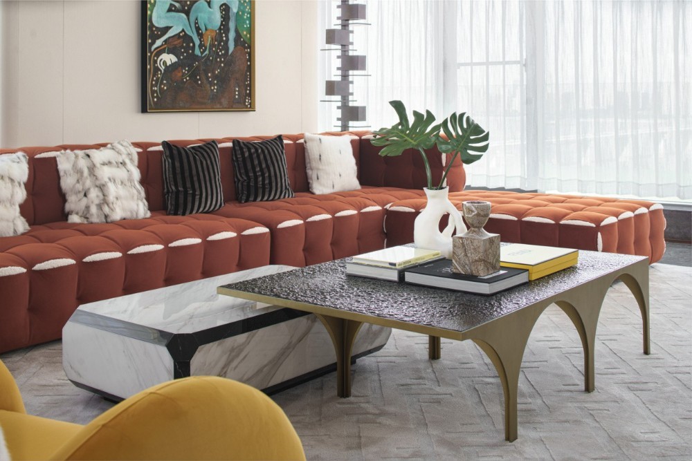 Light luxury style collocation