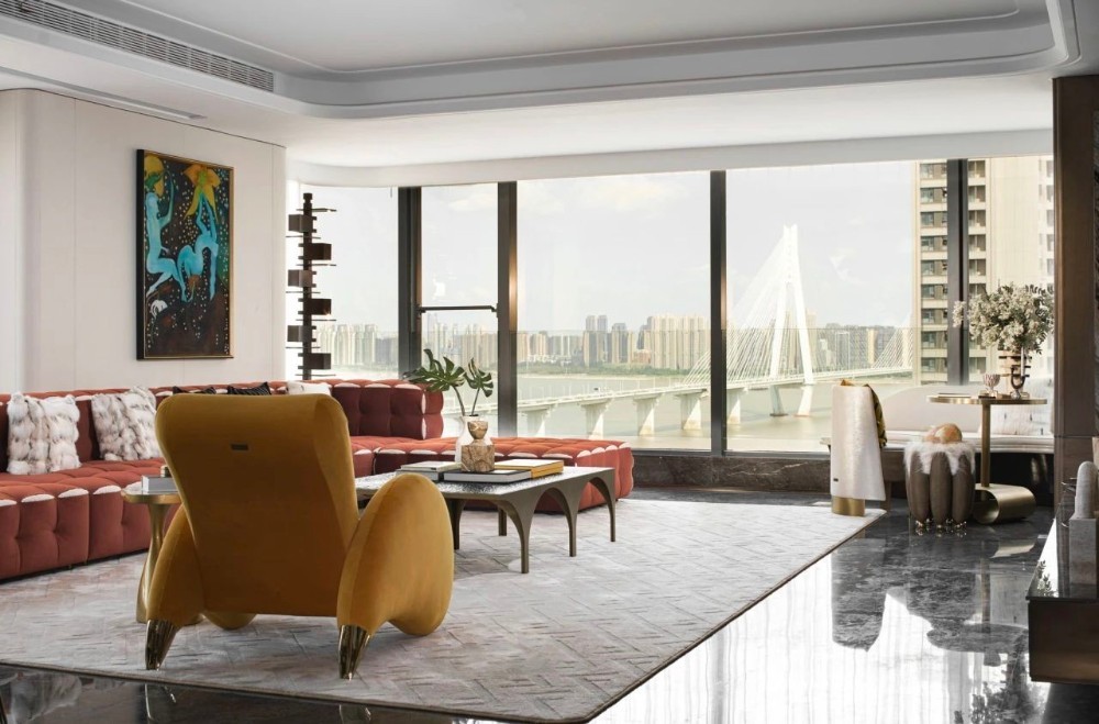 Light luxury style collocation