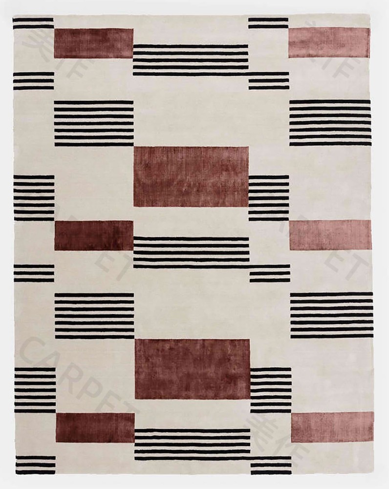 Hello Sonia! Rug - Rust