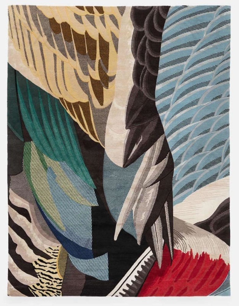 Feathers Rectangular Rug