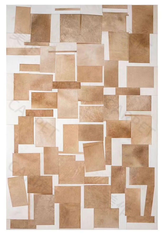 Cowhide carpet