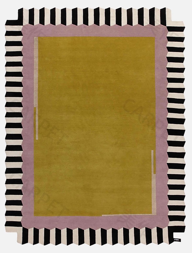 So Much Fun - Dentelle Hexagone Rug - Pain d'Epices