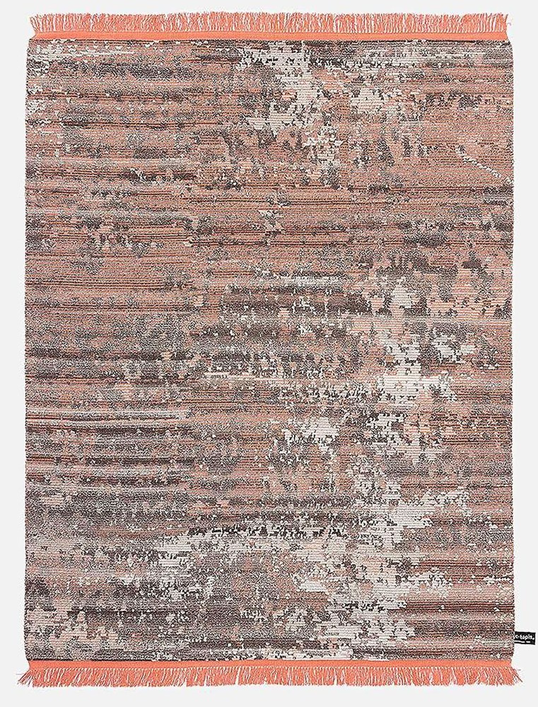 Oldie Dark Rug - Orange