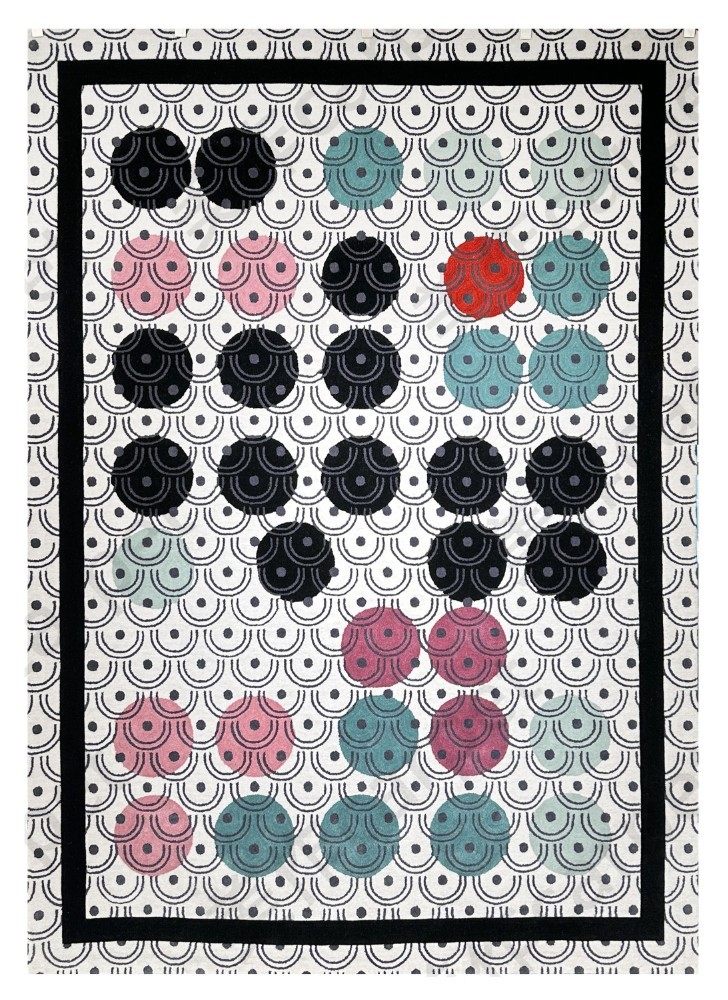 Medieval square carpet