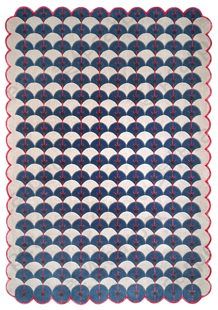 Medieval square carpet