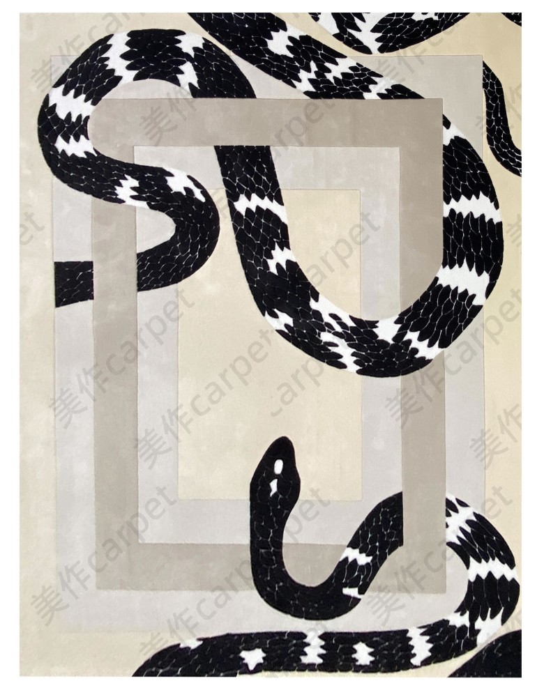 Medieval square carpet