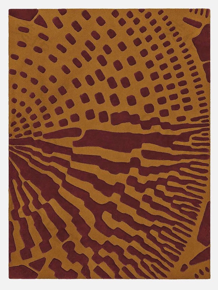 Poltrona Frau x Ozwald Boateng Rug - Yellow/Red