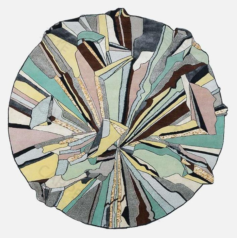 Super Fake Round Rug