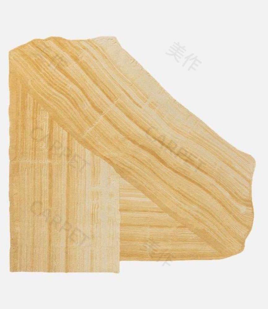 Stroke 2 Rug - Yellow