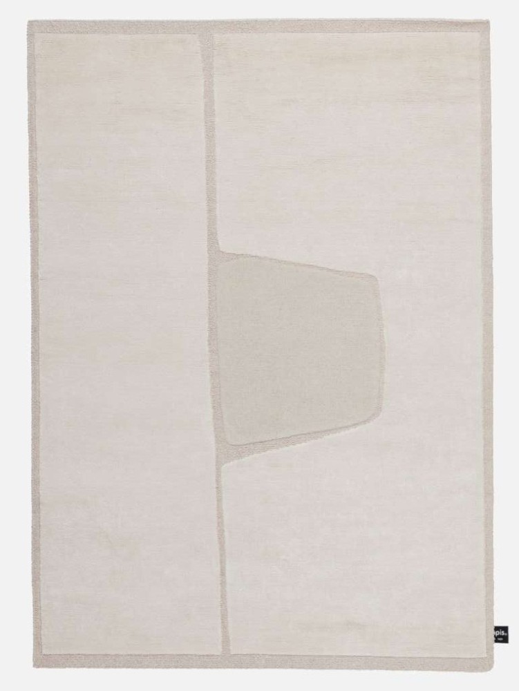 Cut Out Monocromo Rug - White