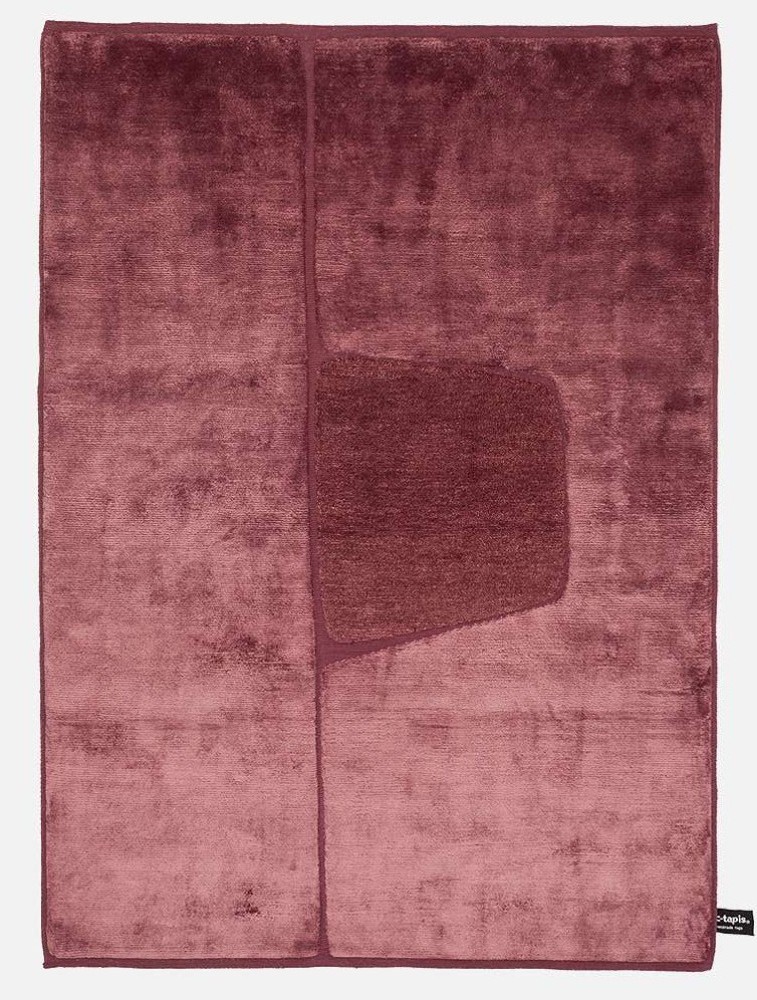 Cut Out Monocromo Rug - Red