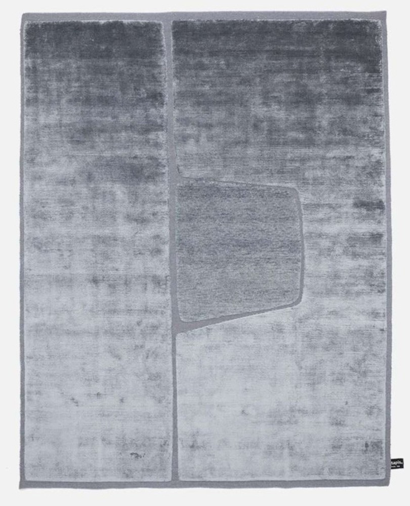 Cut Out Monocromo Rug - Ice