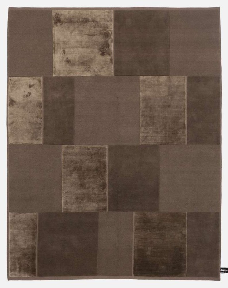 Casellario Monocromo Rug - Brown