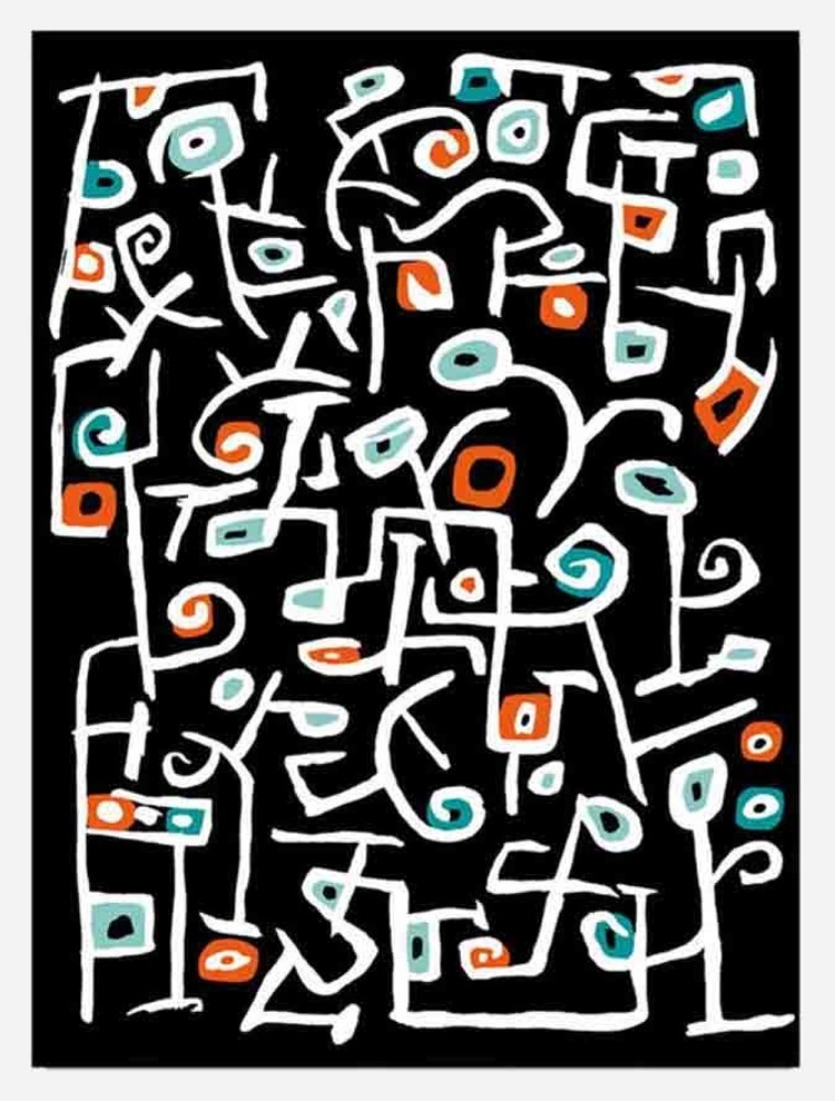 Las Flores De Klee Rug