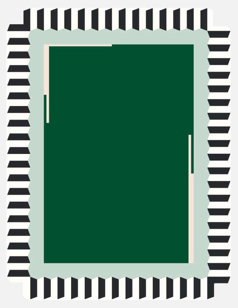 So Much Fun - Dentelle Hexagone Rug - Classic Vert