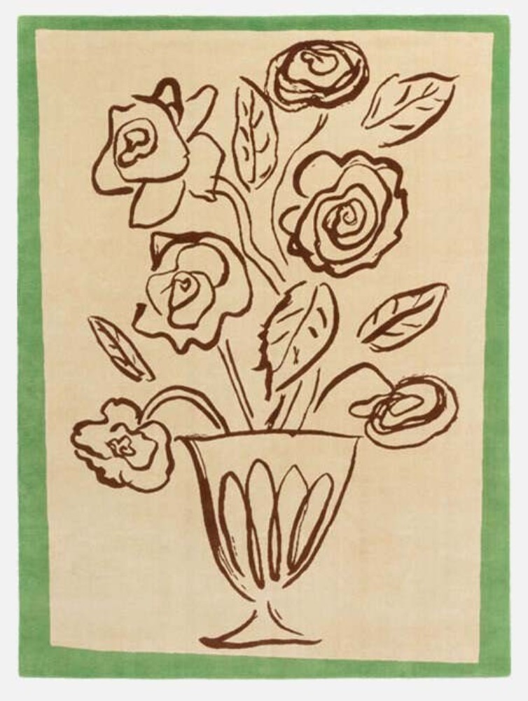 Summer Roses Big - Green