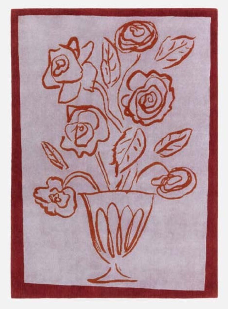 Summer Roses - Maroon