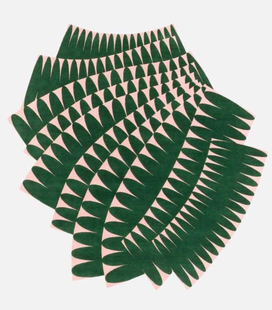 Ripple Rug - Rose Garden