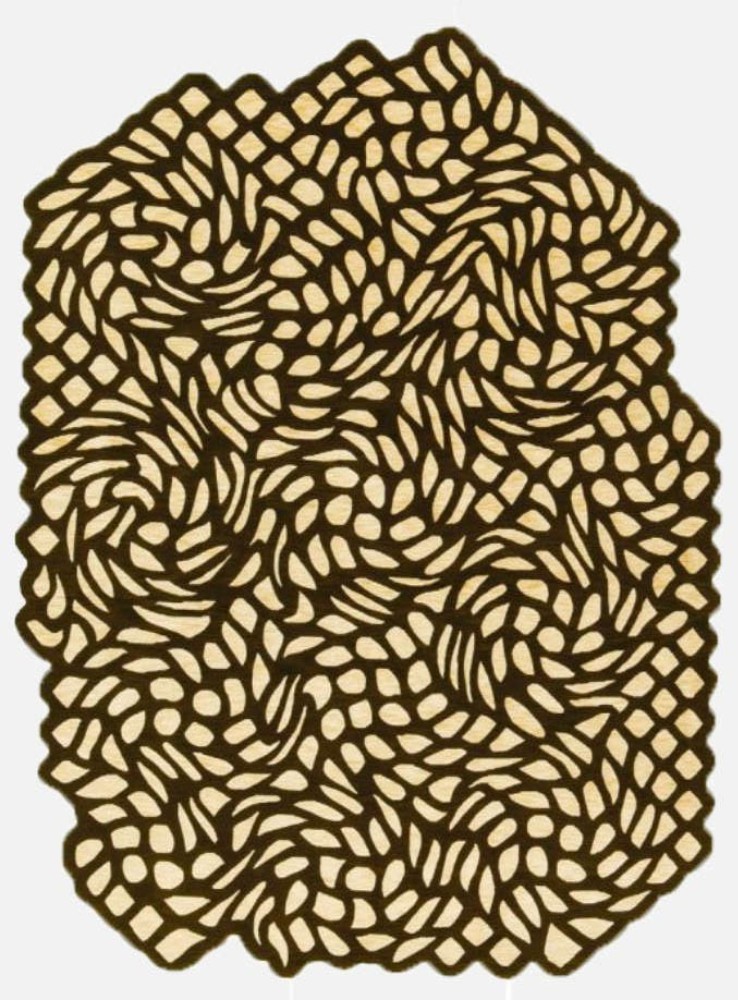 Garden Of Eden December Free Shape Rug