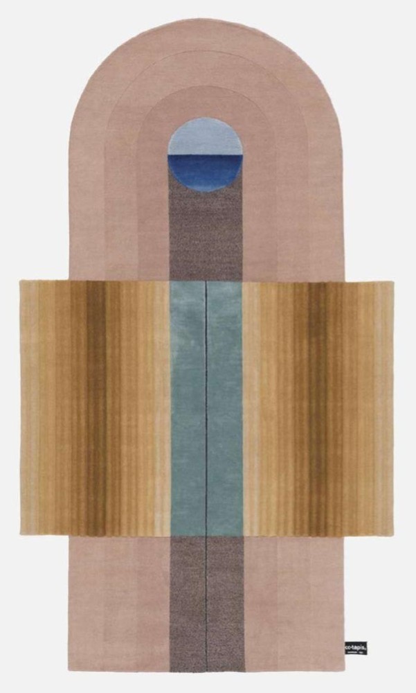 Bliss Blown-up Yellow Rug