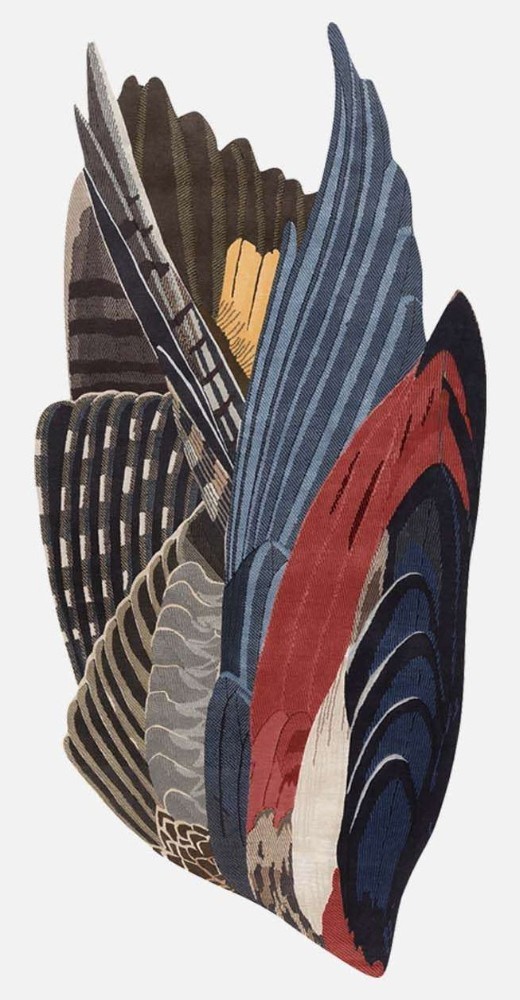 Feathers Freeform Big Rug