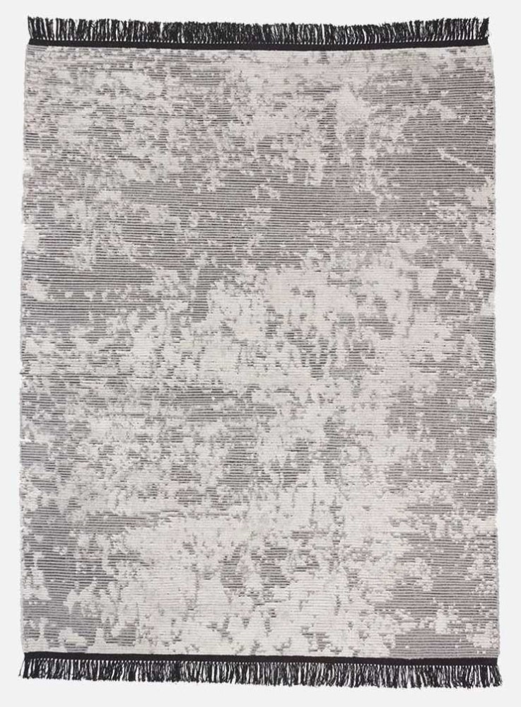 Oldie Soie Rug - Ice Black