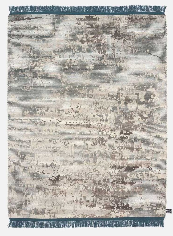 Oldie Light Rug - Teal