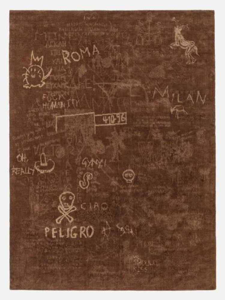 Hypercode Rectangular Rug - Raw Earth