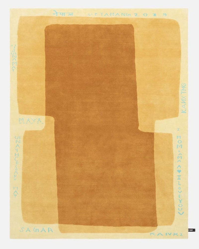 Gramma B Rug - Ocher