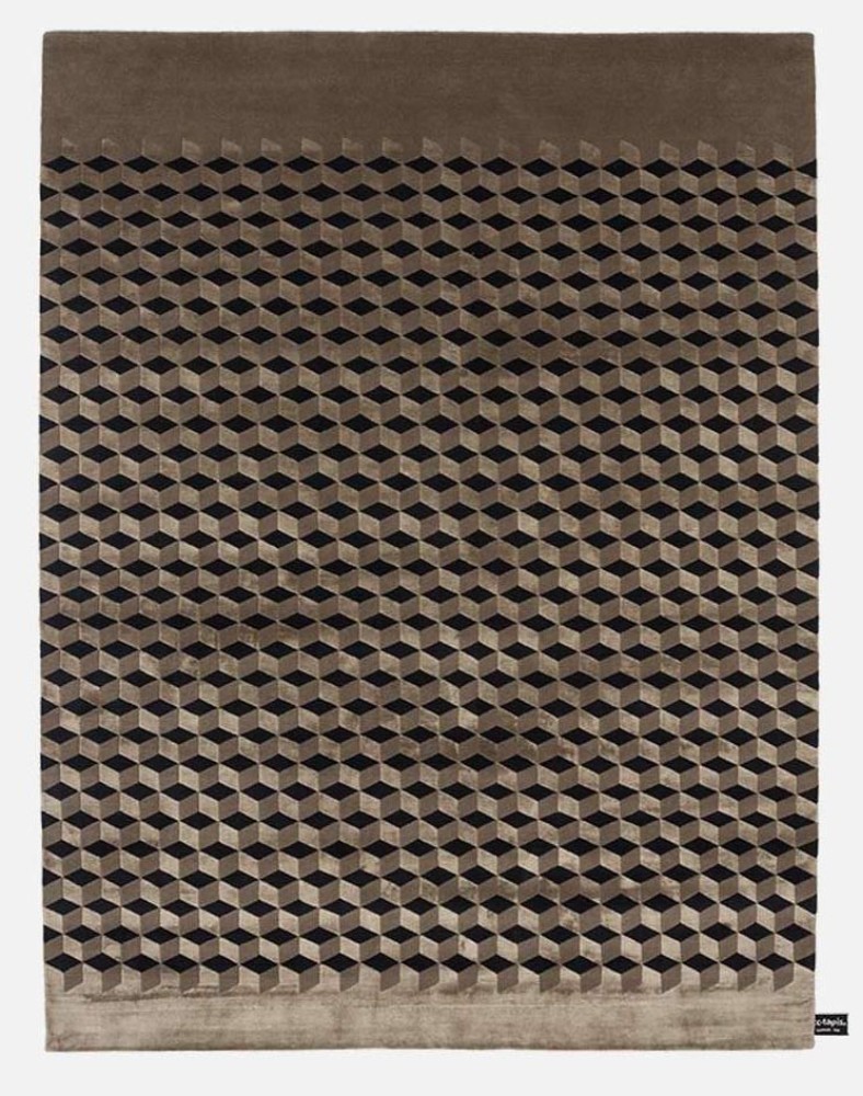 Mini Infini Soie Rug - Full Bronze
