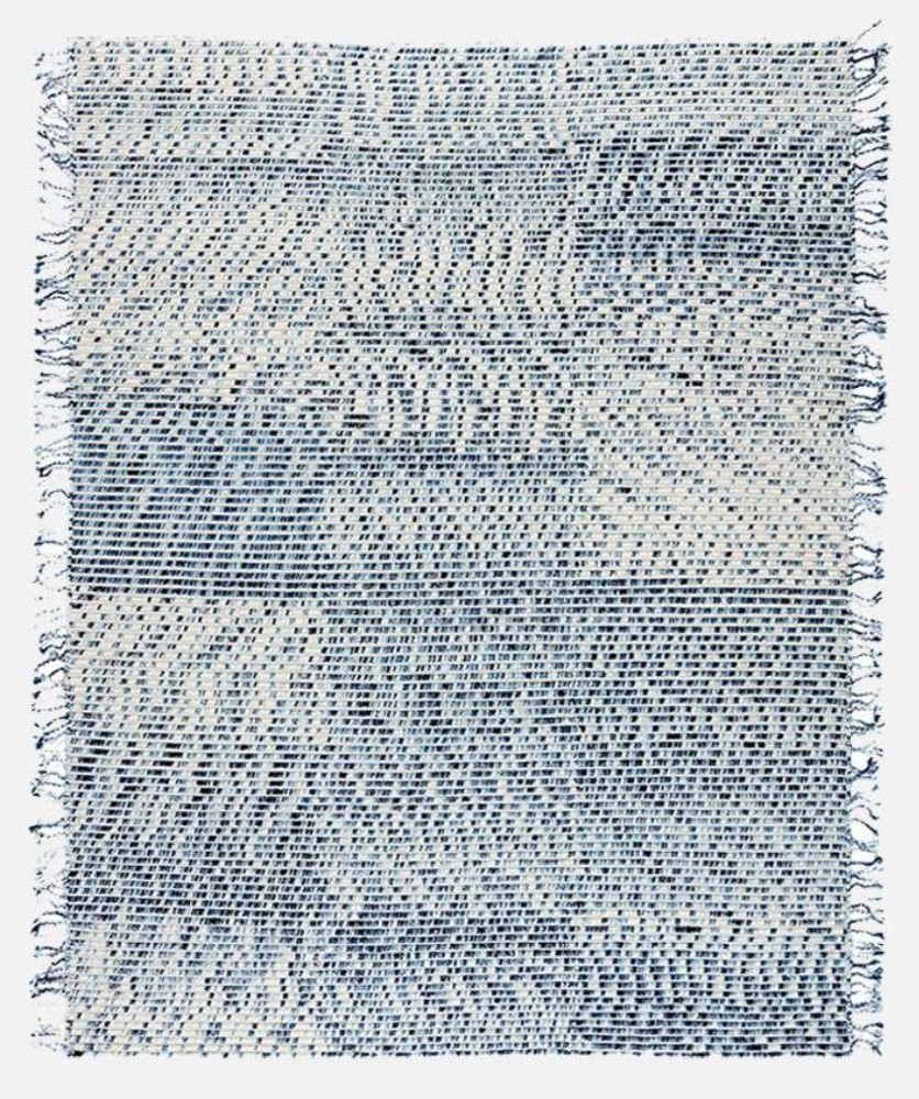 Lines Blue Rug