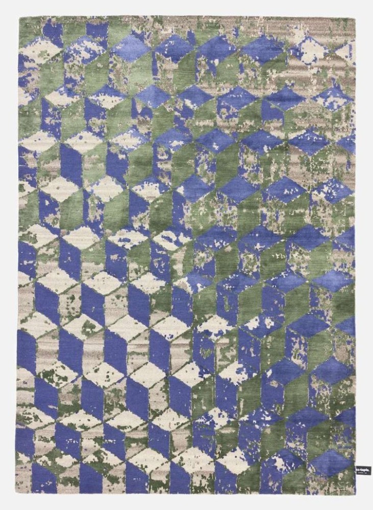 Infini Stucco Soie Rug - Rock