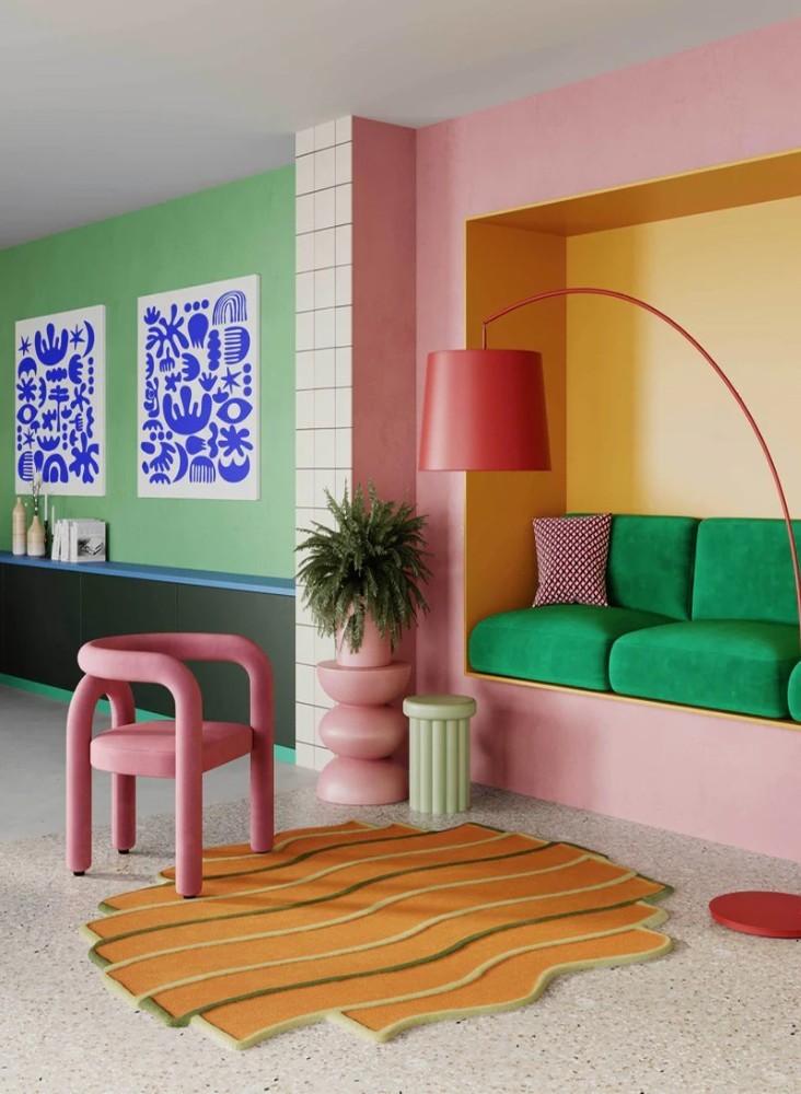 Designer irregular style