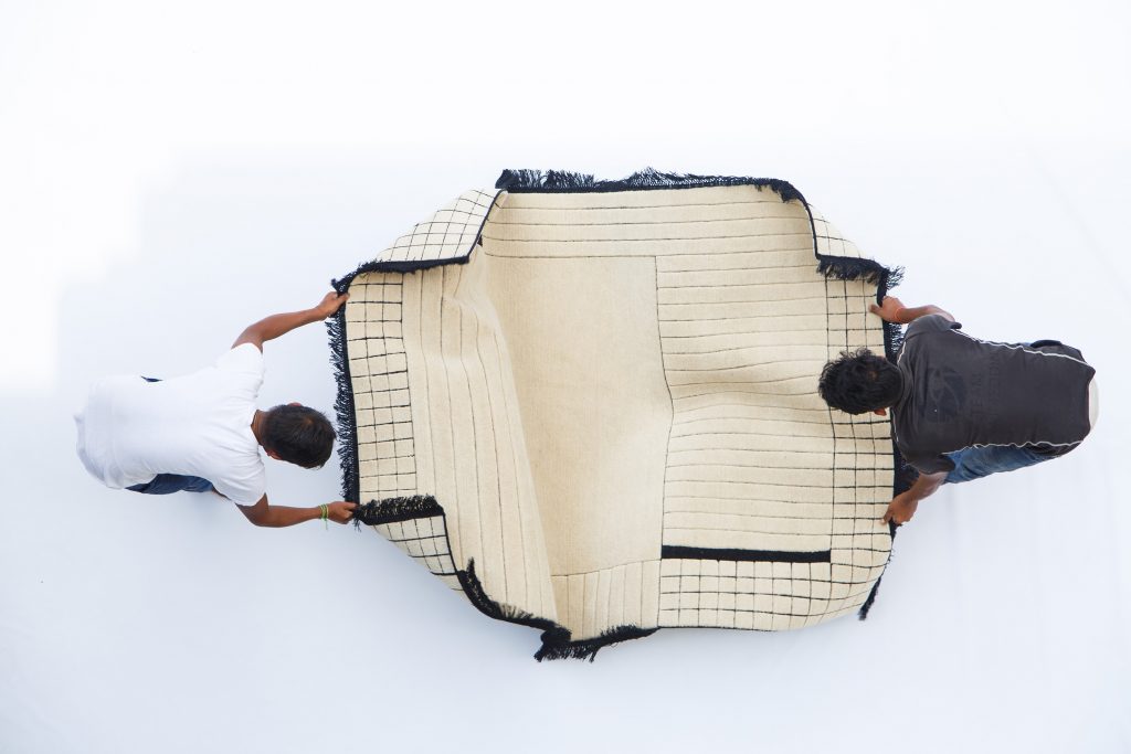 Irregular carpet