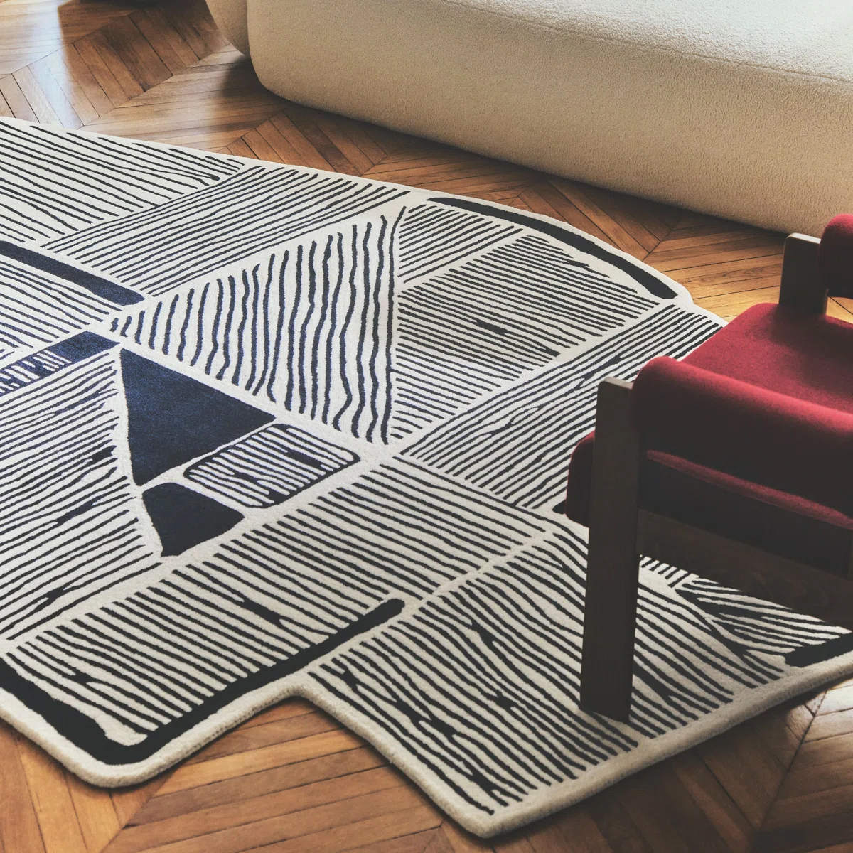 Irregular carpet