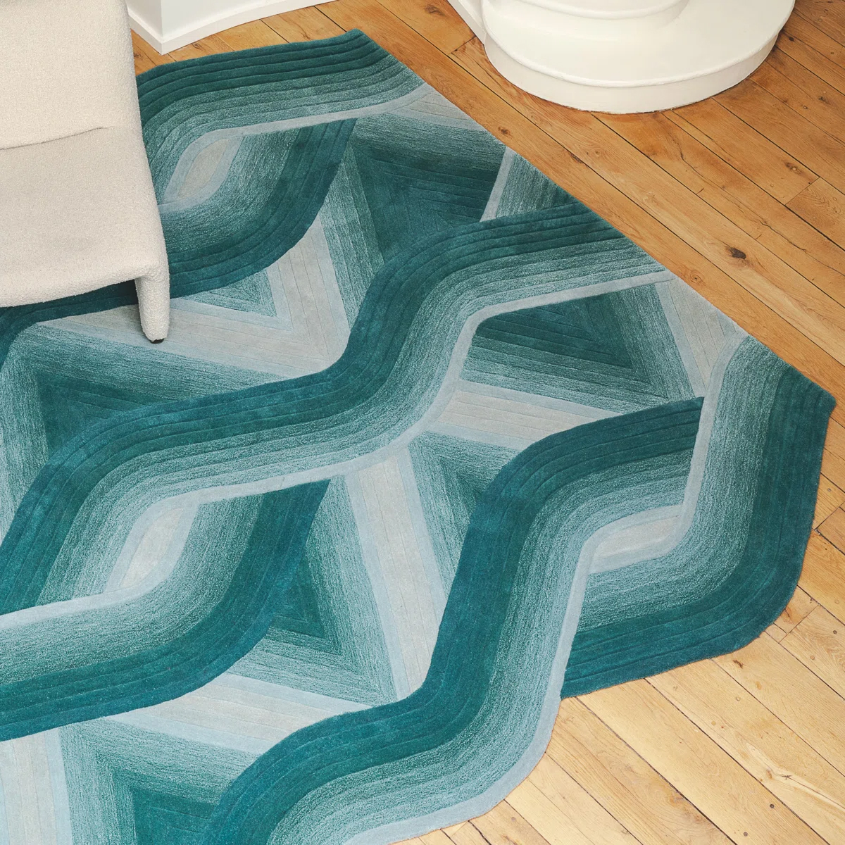 Irregular carpet