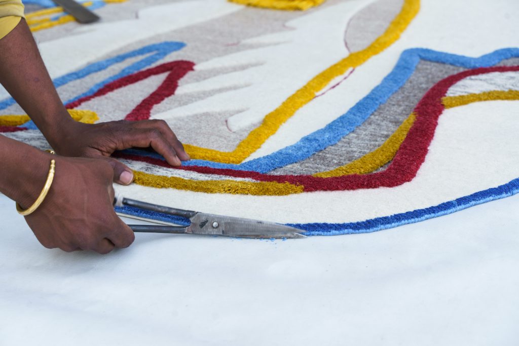 Irregular carpet