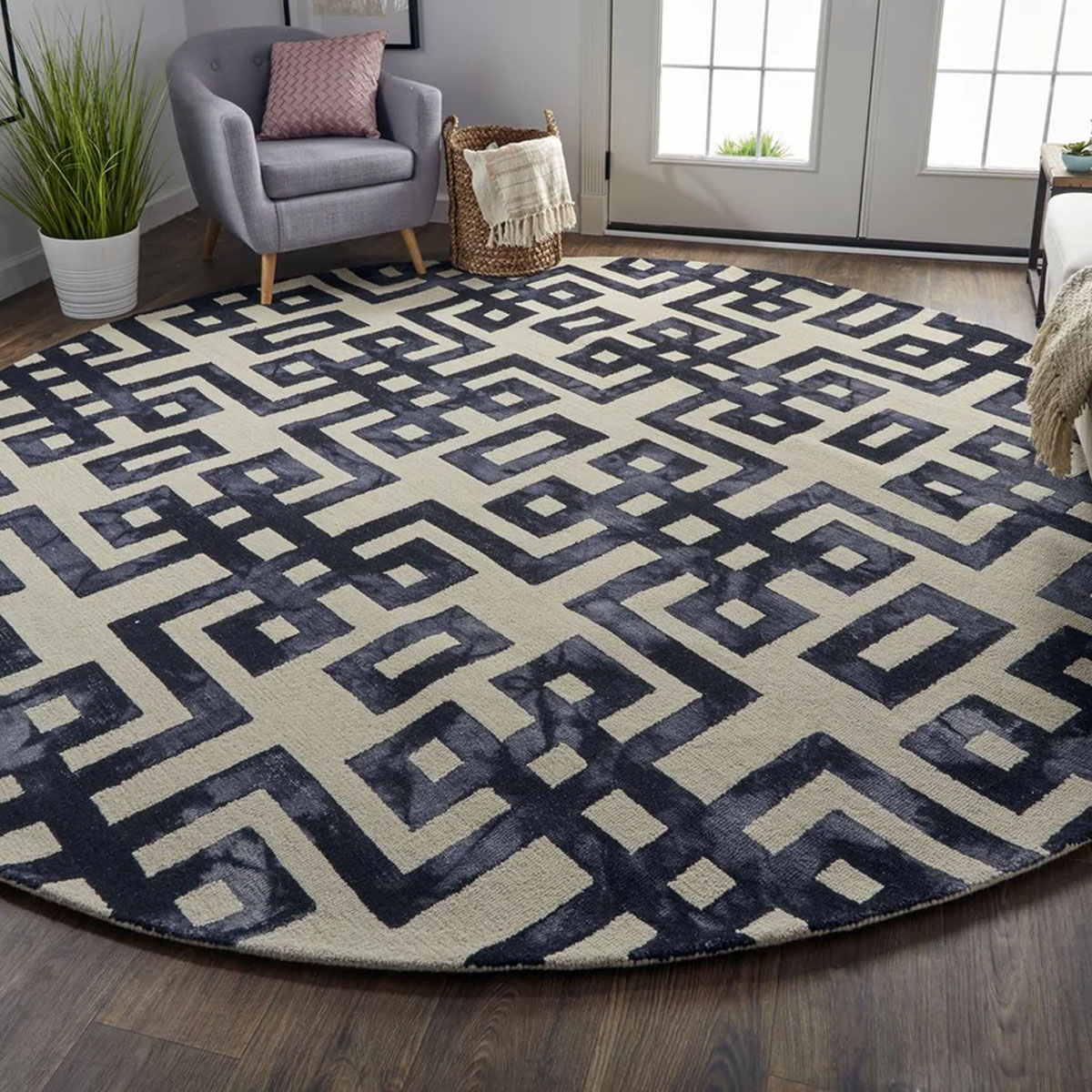 Geometric carpet 