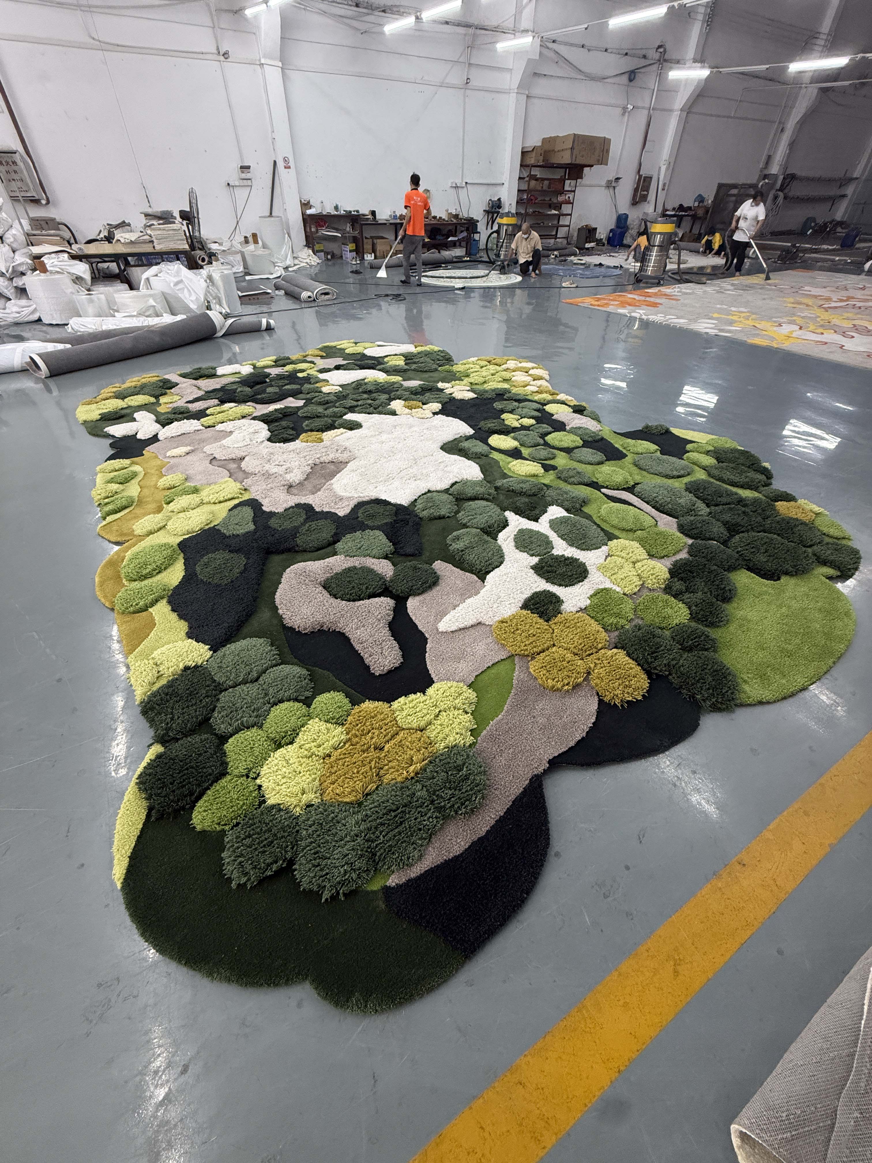 moss carpet