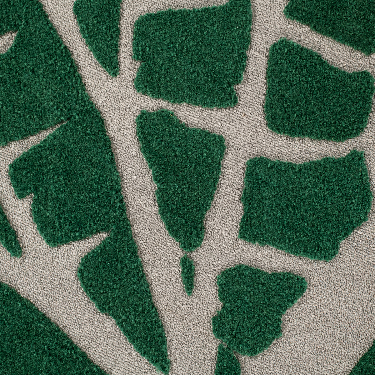 Designer round rug