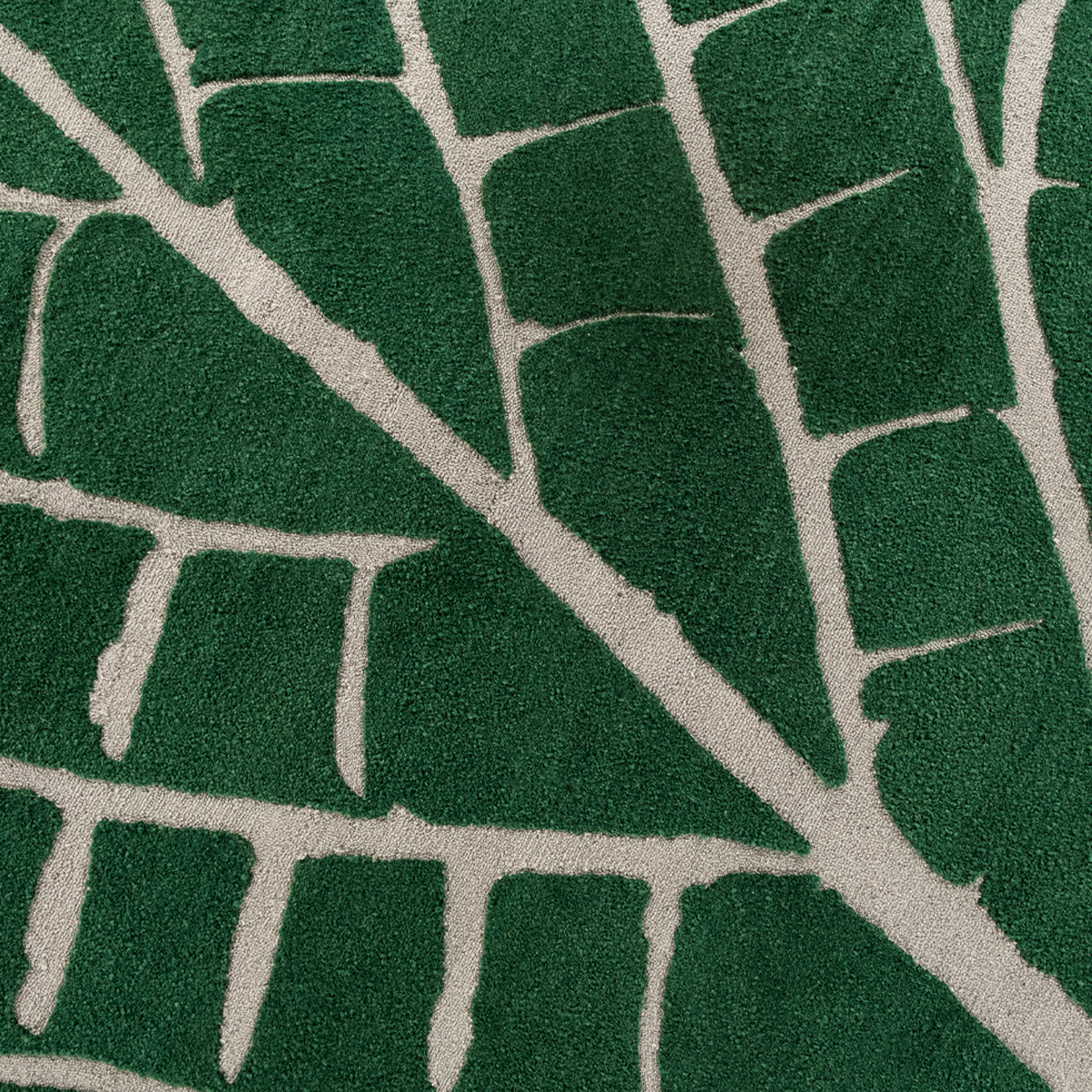 Designer round rug