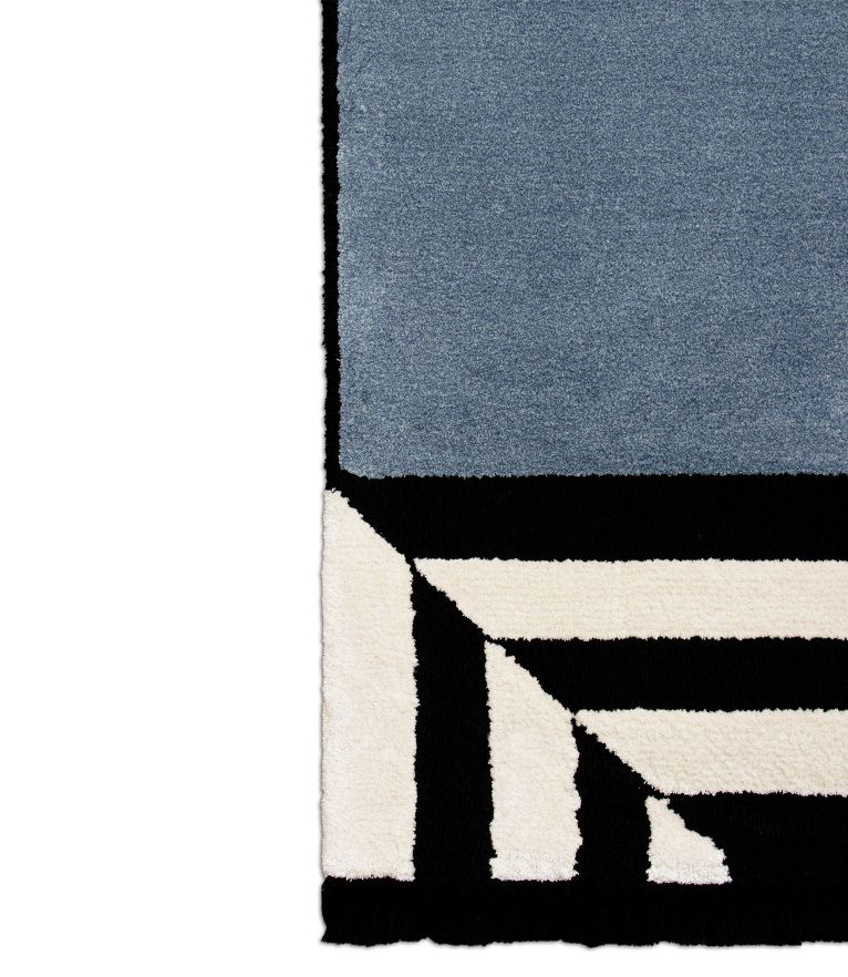 Designer round rug 