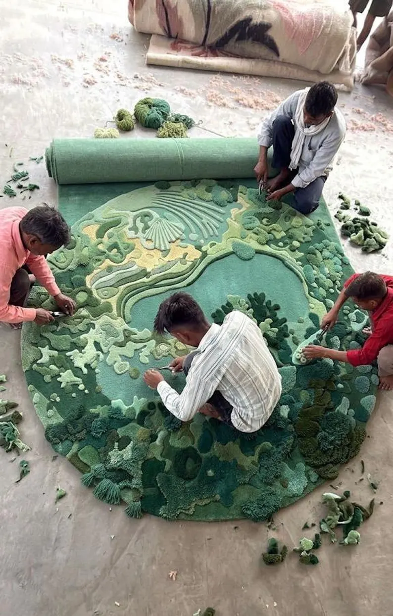 moss carpet